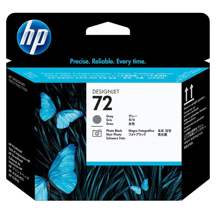 هد پلاتر اچ پی مدل 72 خاکستری و فتو بلک HP 72 Gray and Photo Black Printer Head